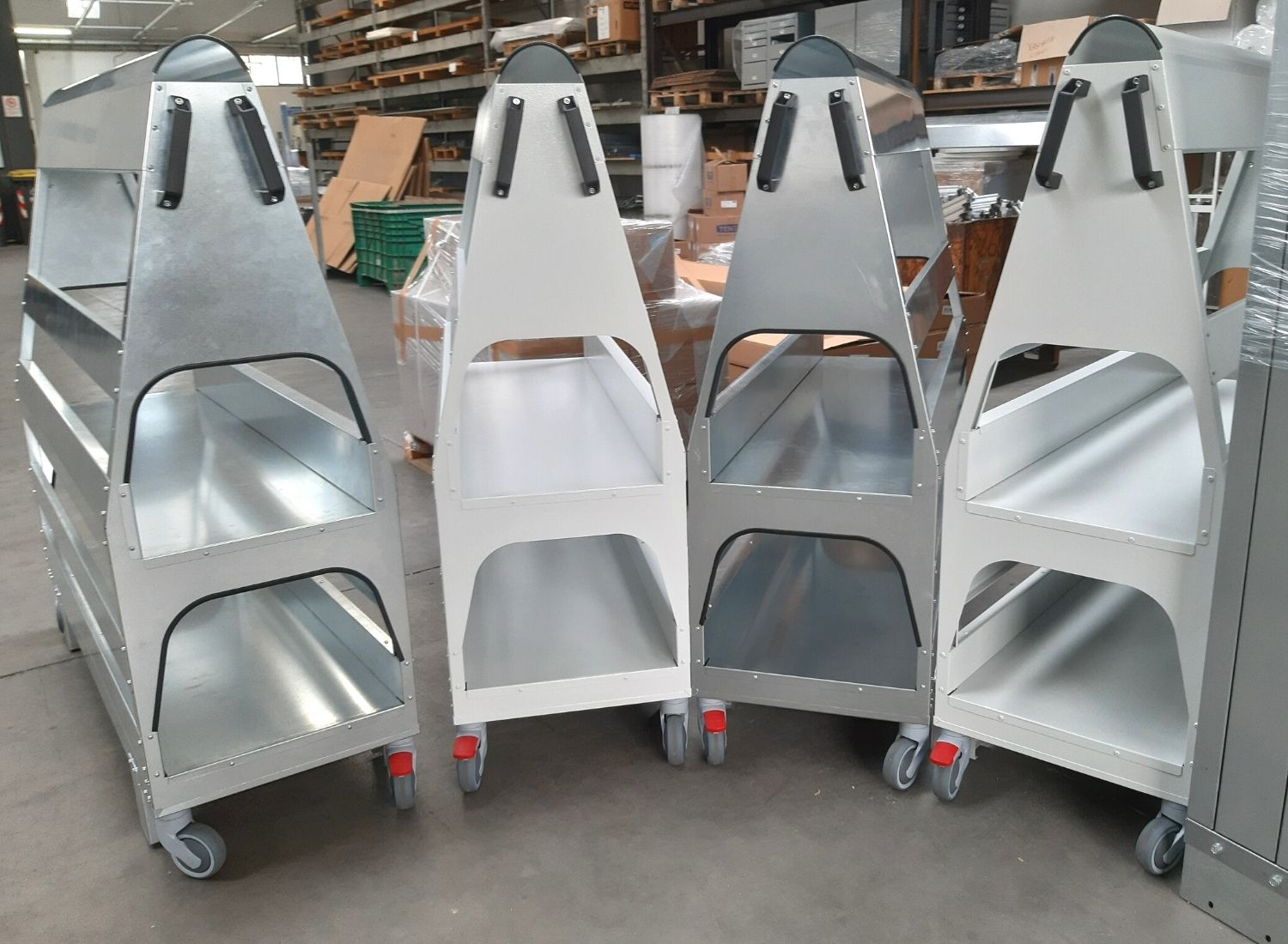 Caballete cuero H = 140cm