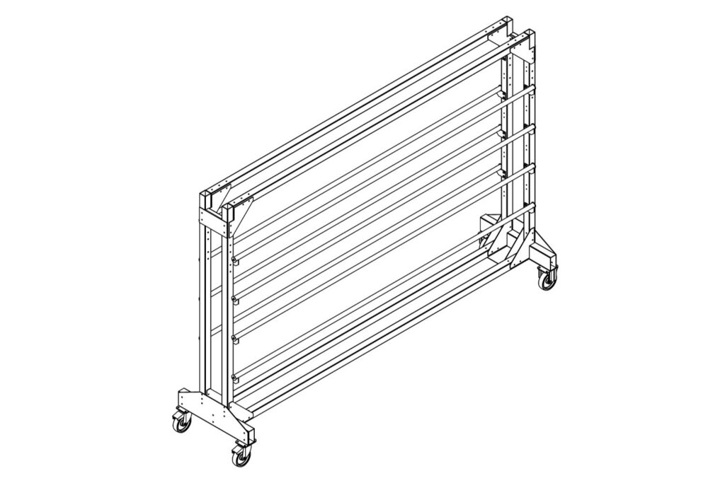 dessin-technique-chariot-porte-rouleaux-tapisserie