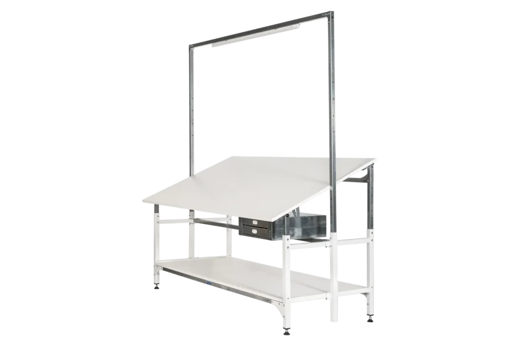 table-de-travail-inclinable-accessoires-tiroir-pour-outils