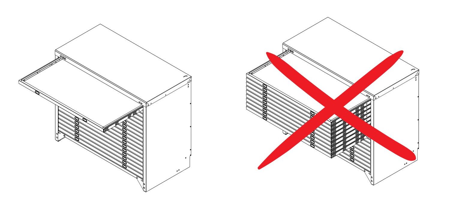 cassettiera-orizzontale-porta-fustelle-sistema-Stop&Go-sicurezza